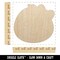 Cute Girl Sloth with Bow Unfinished Wood Shape Piece Cutout for DIY Craft Projects